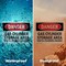 Signmission Gas Cylinder Storage Area Keep All Cylinders Danger Sign, Vinyl Decal, 10in W x 7in L, 2PK OS-2PACK-DS-D-710-L-2055 - alternate 5